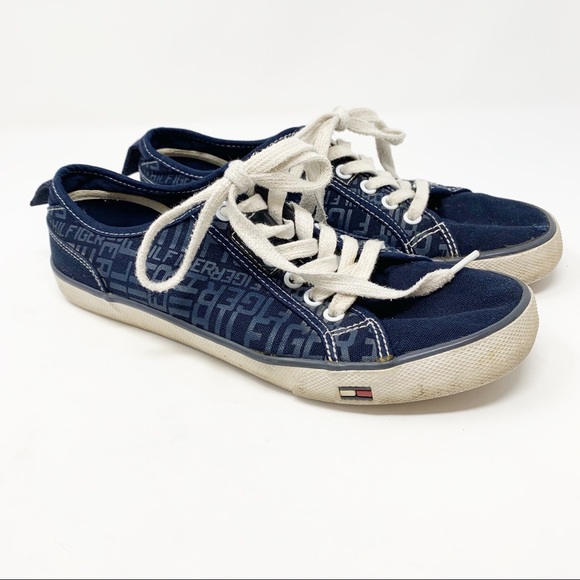 tommy hilfiger navy blue sneakers